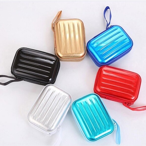 GOLD RFID zipper wallet case - Picture 2 of 6